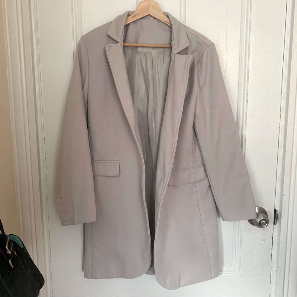 Lavender Longline Blazer